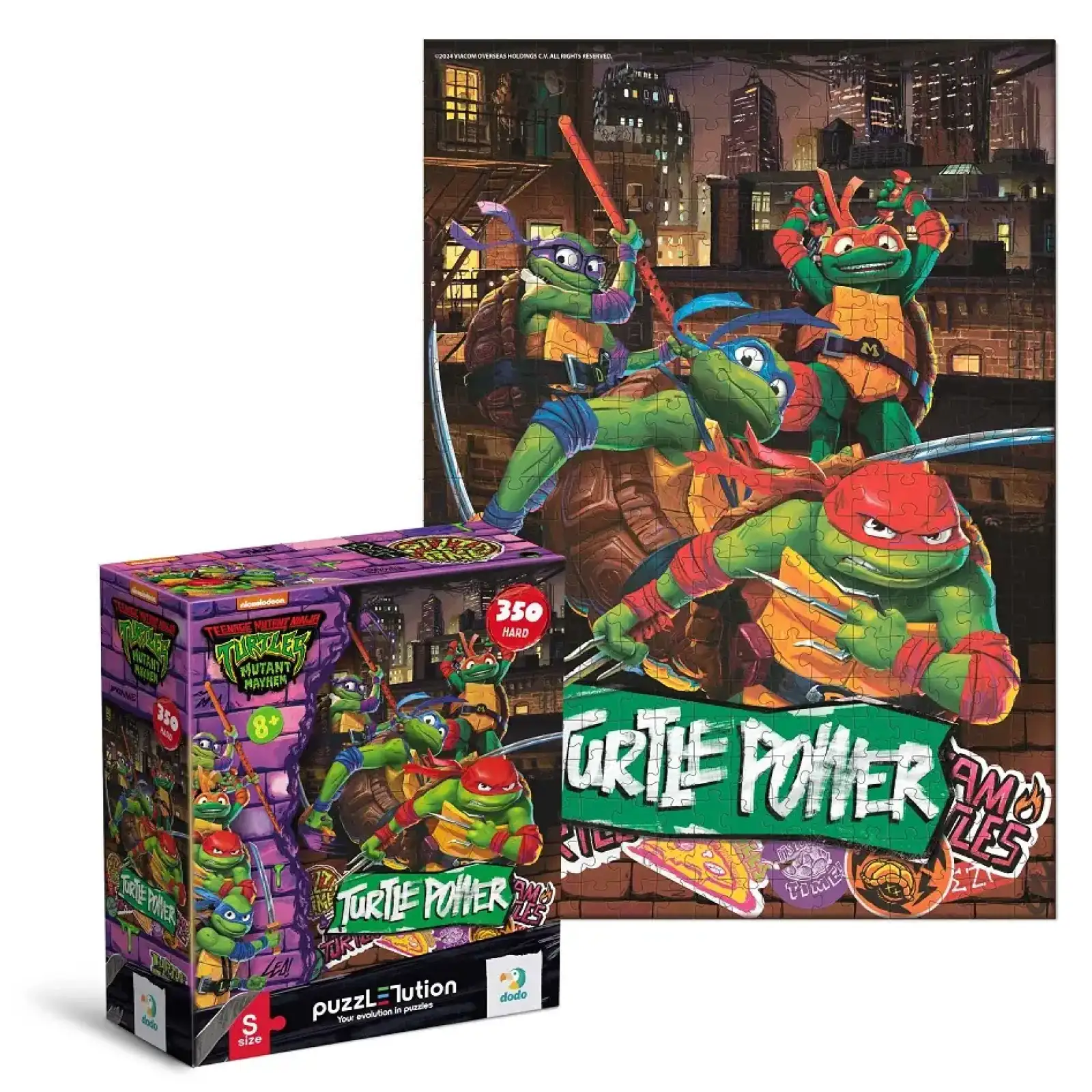Пазл Dodo TMNT Час Черепашок!, 350 елементів (200531) UA