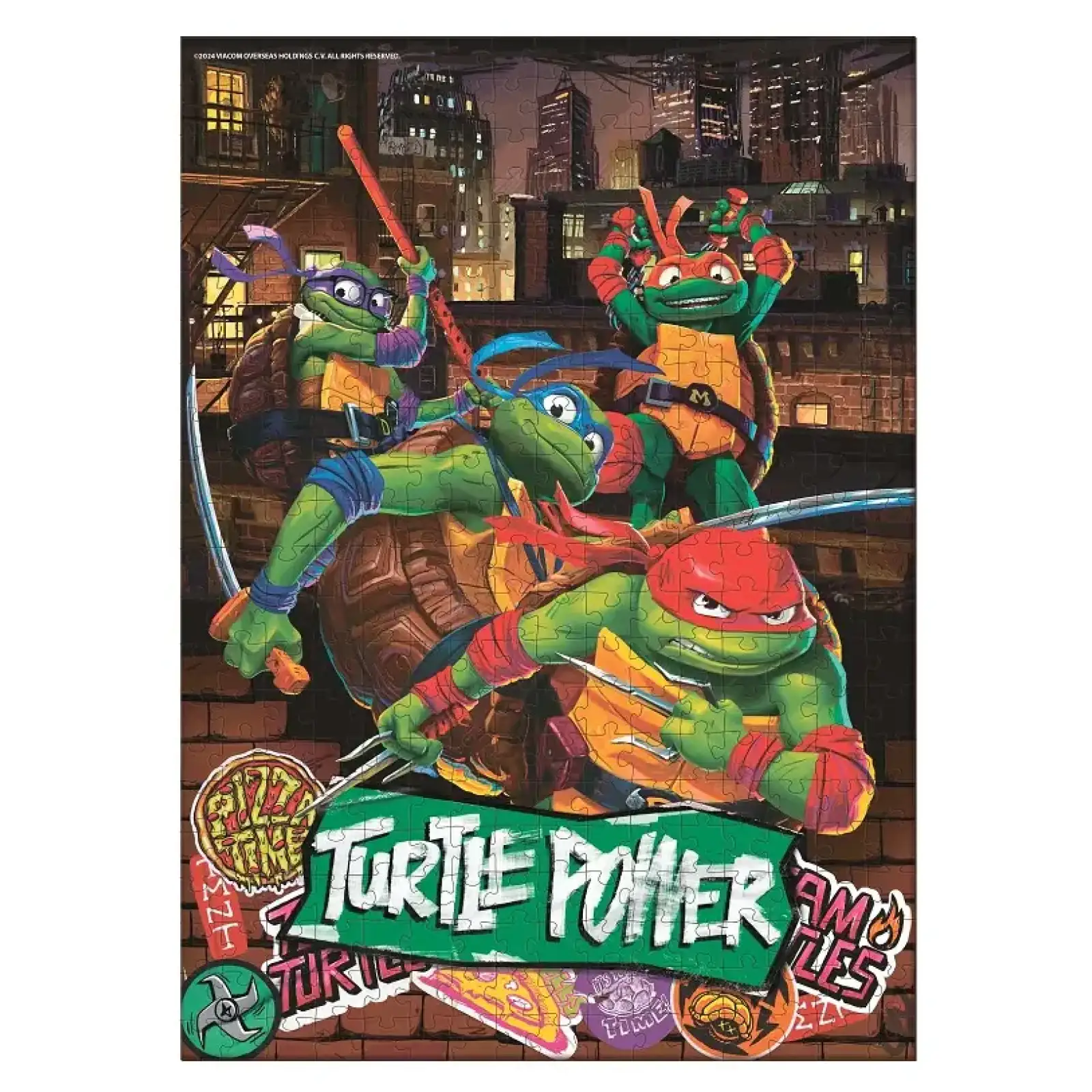 Пазл Dodo TMNT Час Черепашок!, 350 елементів (200531) UA