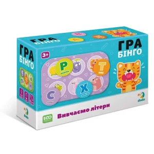 Настольная игра Dodo Изучаем буквы (300197) UA