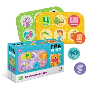 Настольная игра Dodo Изучаем буквы (300197) UA