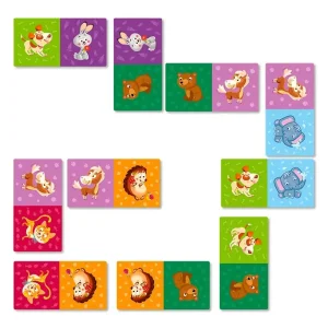 Настольная игра домино Dodo Животные (300248) UA