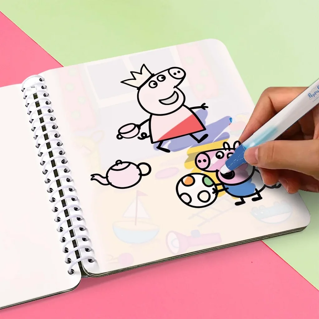 Розмальовка Dodo Малюй водою Peppa Pig (200443) UA