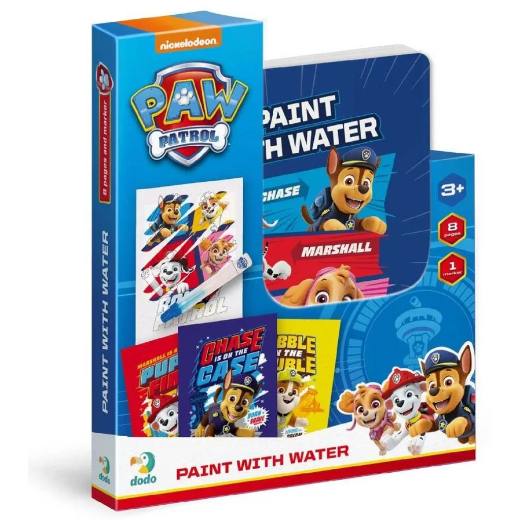 Розмальовка Dodo Малюй водою Paw Patrol (200444) UA
