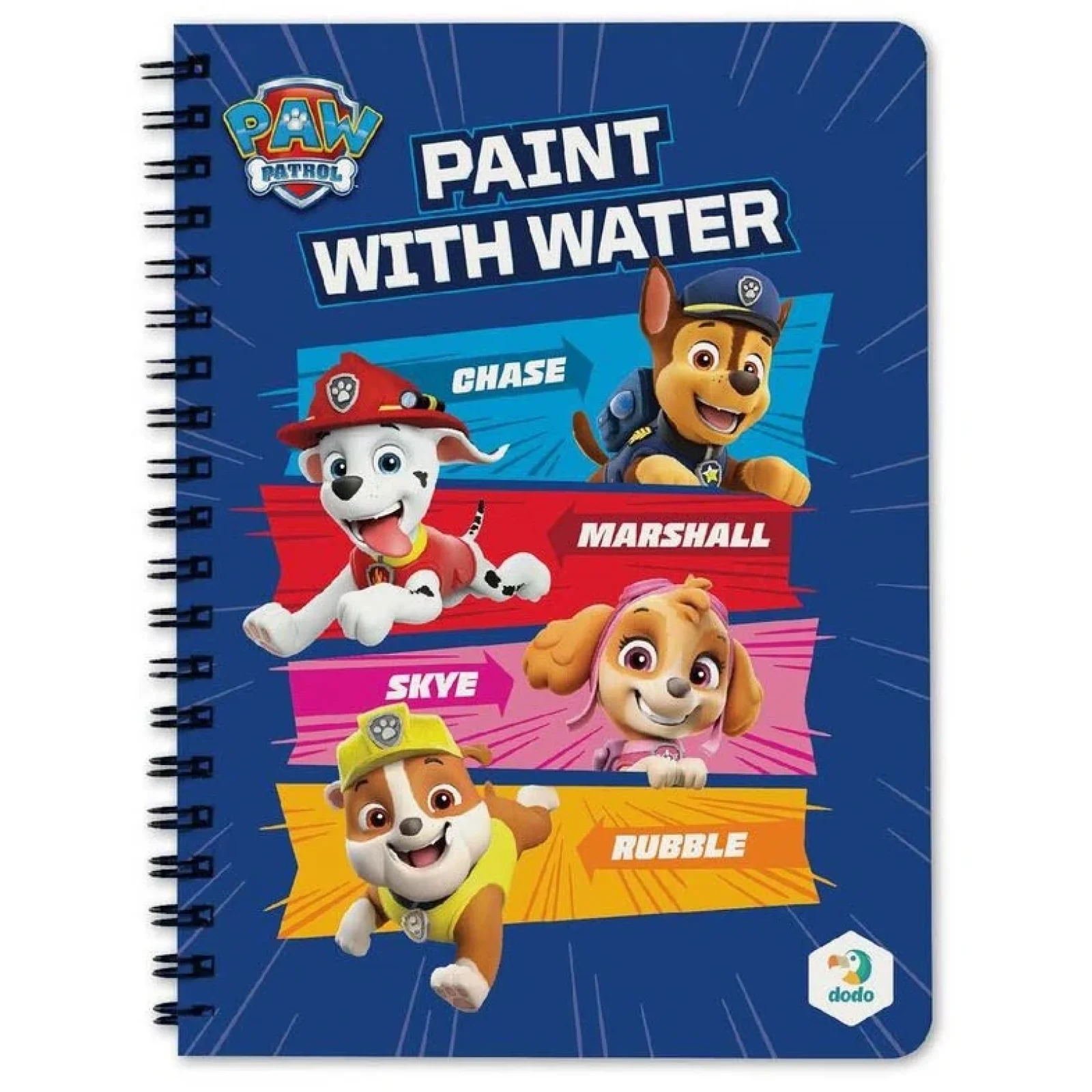 Розмальовка Dodo Малюй водою Paw Patrol (200444) UA
