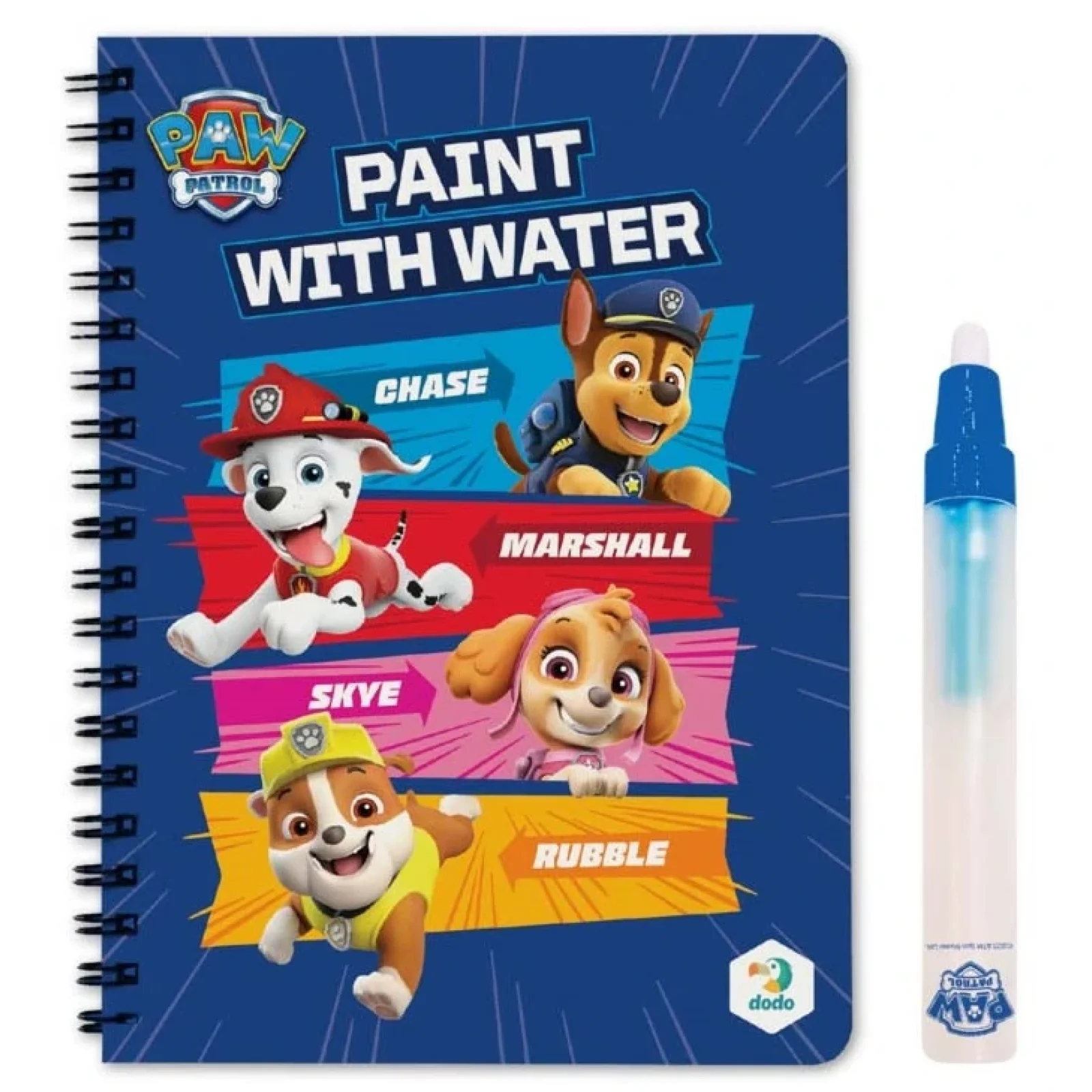 Розмальовка Dodo Малюй водою Paw Patrol (200444) UA