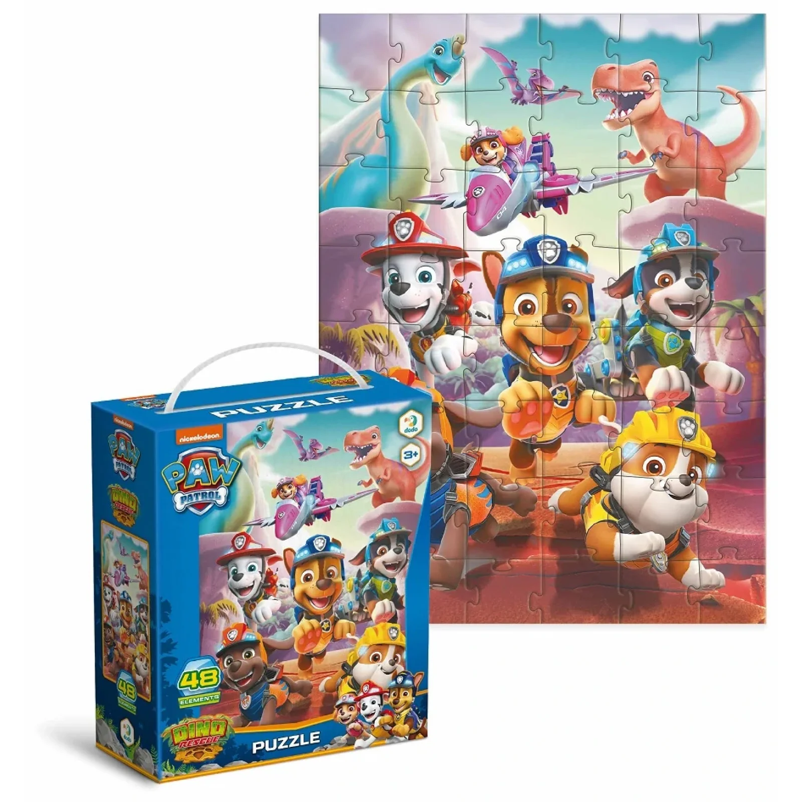 Пазл Dodo Paw Patrol, Dino Rescue 48 элементов (200525) UA
