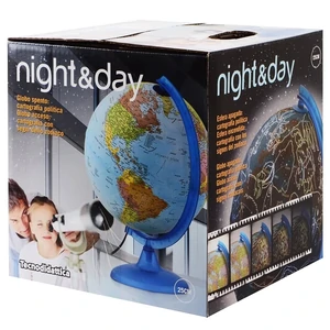 Глобус Tecnodidattica NIGHT&DAY 25 см с подсветкой (украинский язык) UA