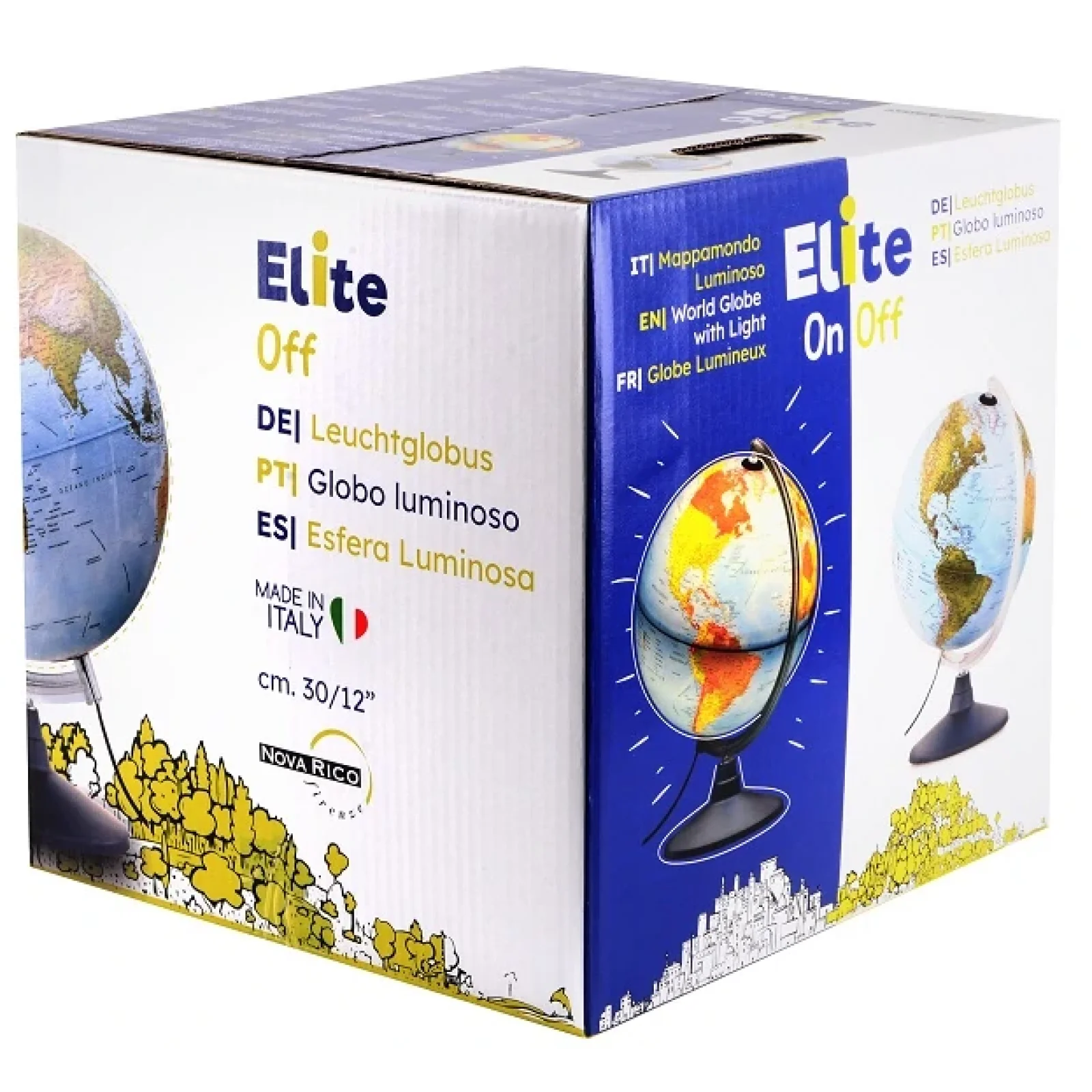 Глобус Tecnodidattica ELITE 30 см з підсвіткою (українська мова) UA