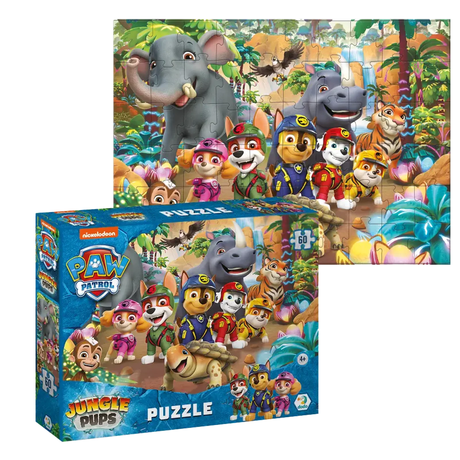 Пазл Dodo Paw Patrol Jungle Pups, 60 елементів (200523) UA