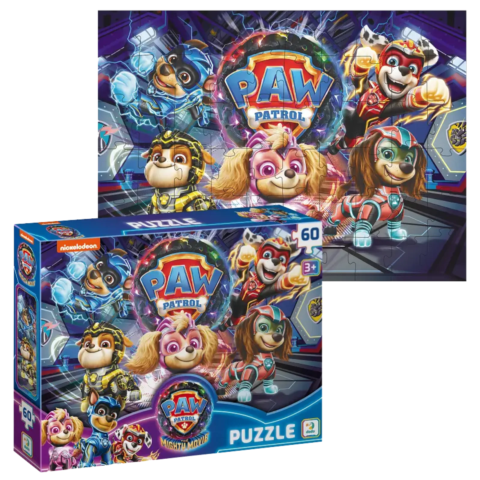 Пазл Dodo Paw Patrol Операція: вибух метеорита, 60 елементів (200532) UA