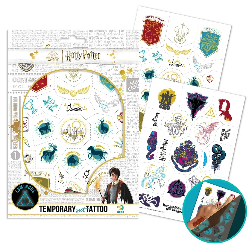 Набір дитячих тимчасових татуювань Dodo Harry Potter. Символи (200505) UA