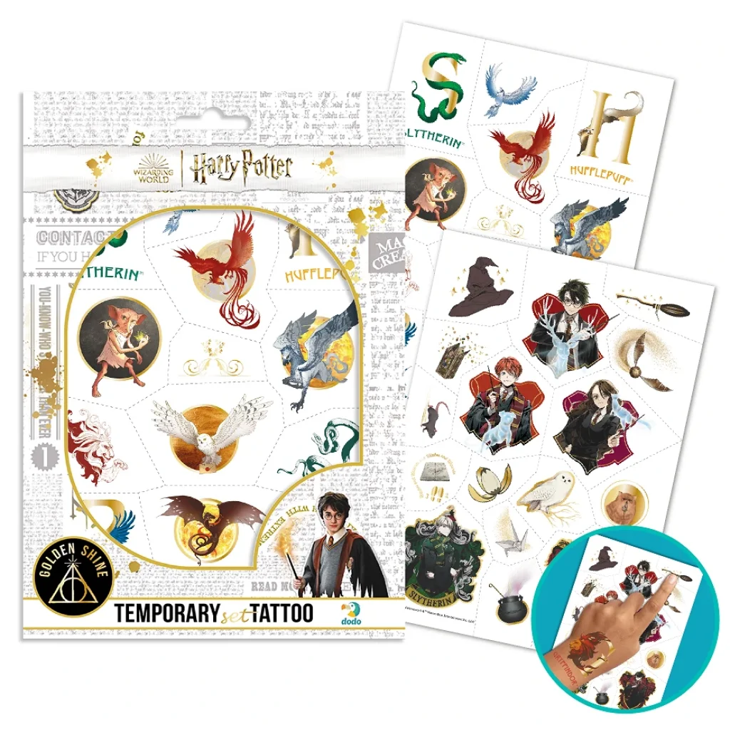 Набір дитячих тимчасових татуювань Dodo Harry Potter (200506) UA