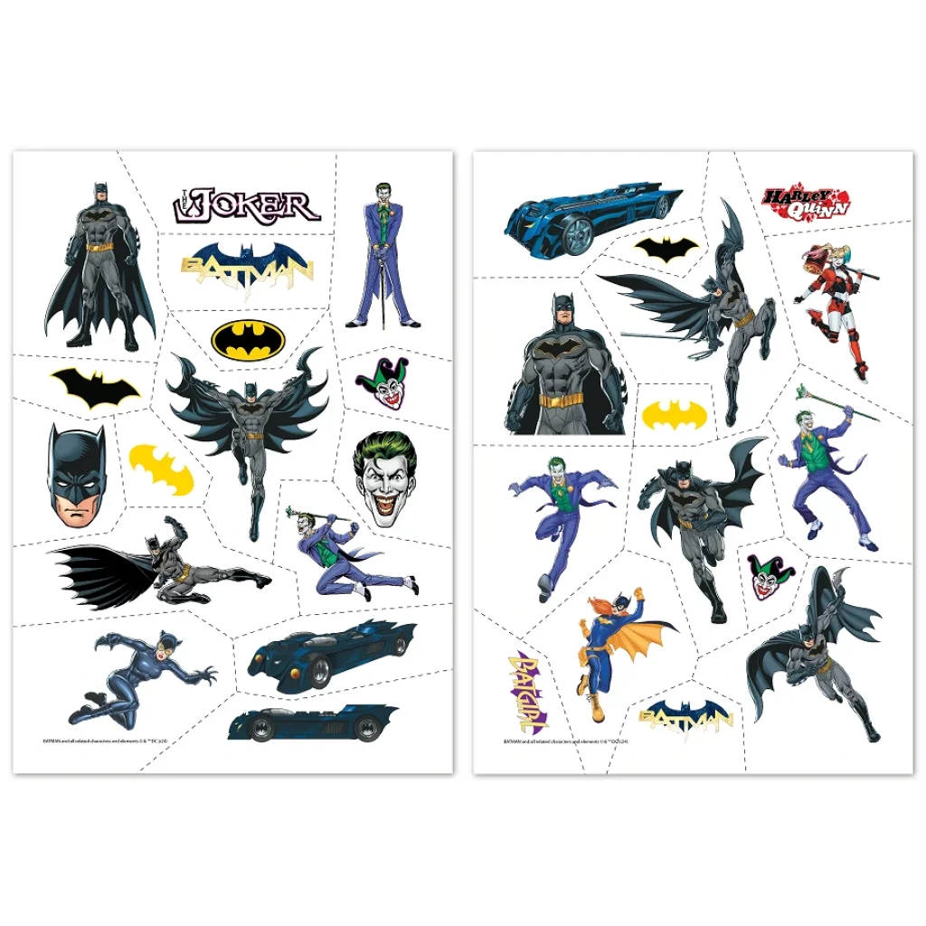 Набор детских татуировок Dodo Batman. Герои Готем Сити (200548) UA