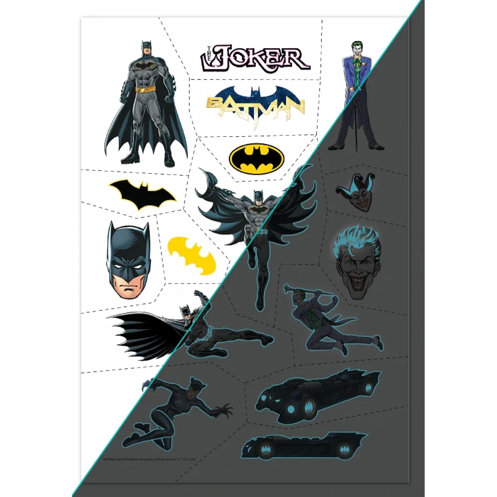 Набор детских татуировок Dodo Batman. Герои Готем Сити (200548) UA