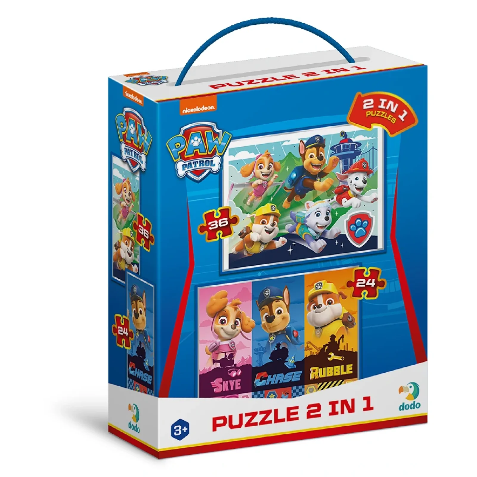 Пазл Dodo Paw Patrol Такие хорошие щенки, 2 в 1 (200561) UA