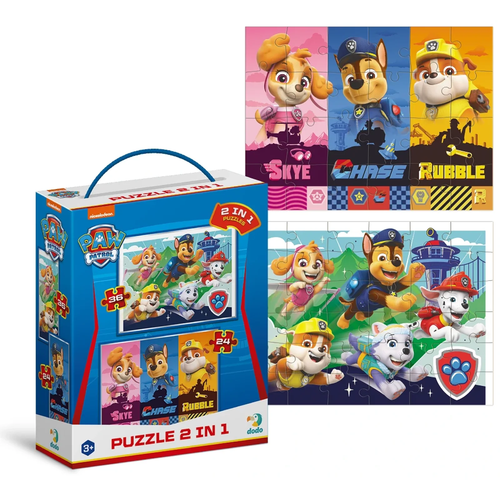 Пазл Dodo Paw Patrol Такие хорошие щенки, 2 в 1 (200561) UA
