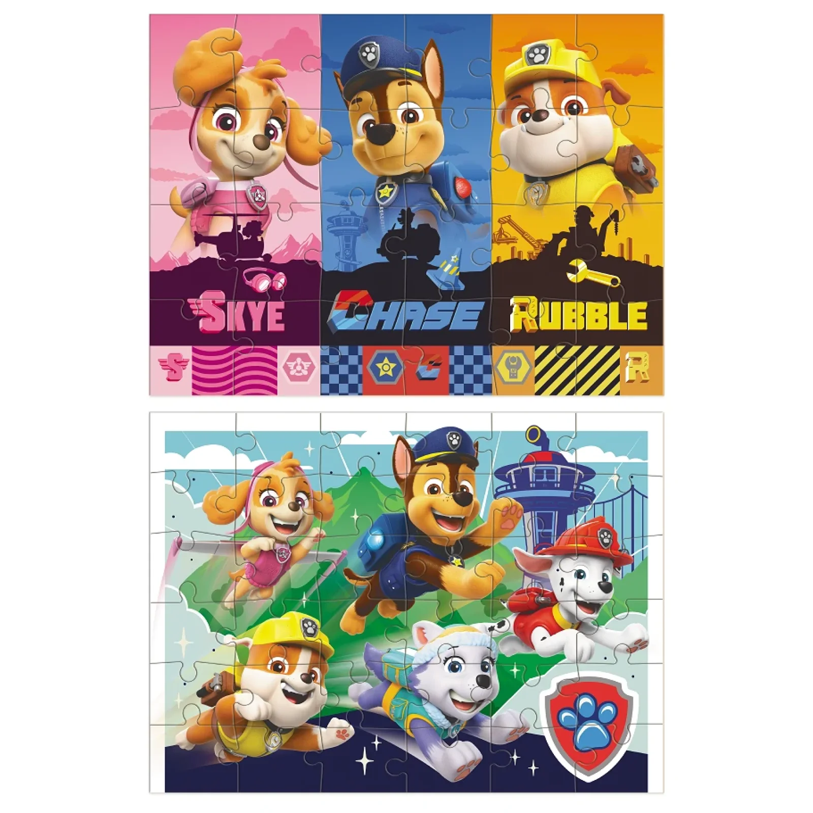 Пазл Dodo Paw Patrol Такие хорошие щенки, 2 в 1 (200561) UA
