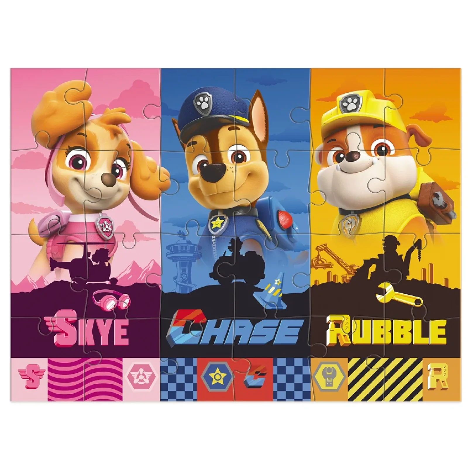 Пазл Dodo Paw Patrol Такие хорошие щенки, 2 в 1 (200561) UA