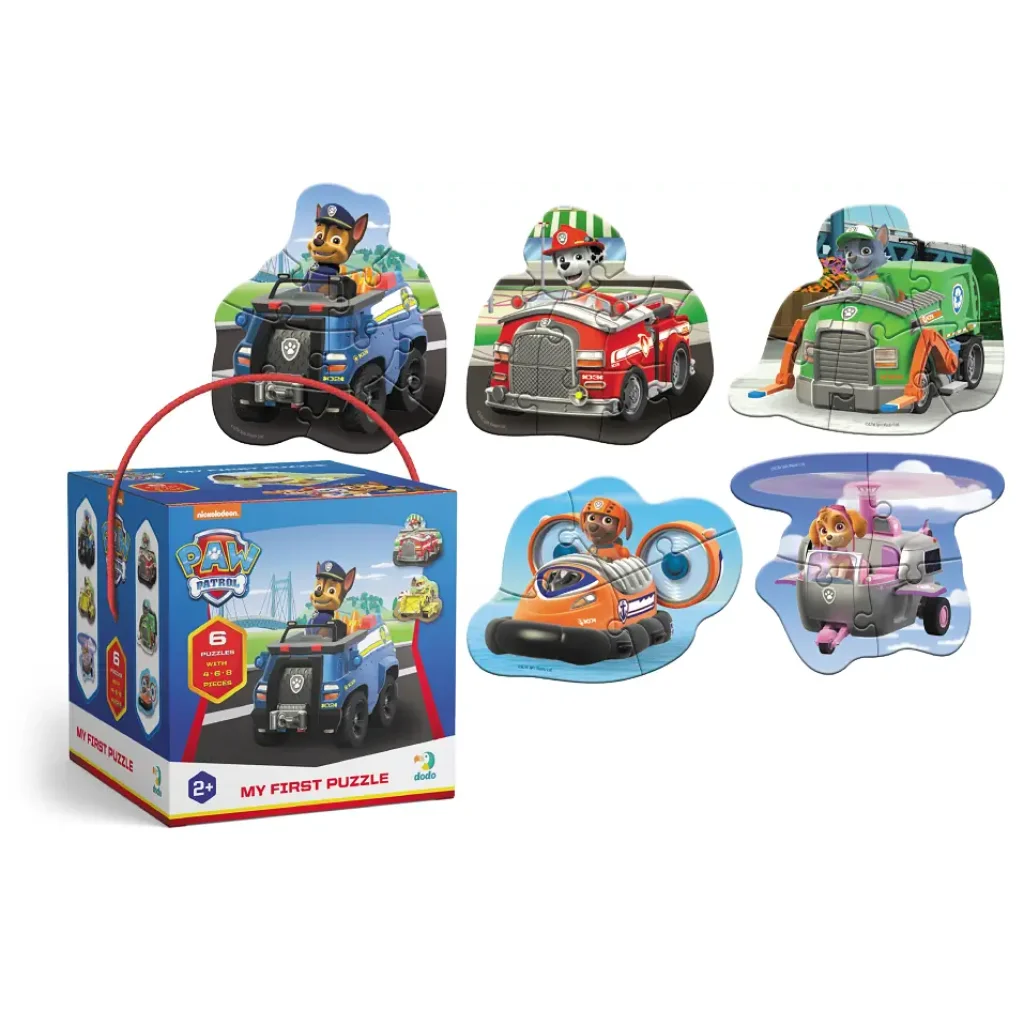 Пазл Dodo Paw Patrol Готовы к действию, 4-6-8 элементов (200535) UA