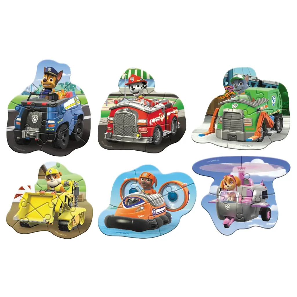 Пазл Dodo Paw Patrol Готовы к действию, 4-6-8 элементов (200535) UA