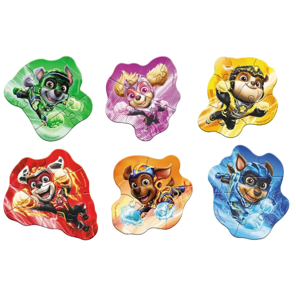Пазл Dodo Paw Patrol Герои Бухты приключений, 4-6-8 элементов (200536) UA