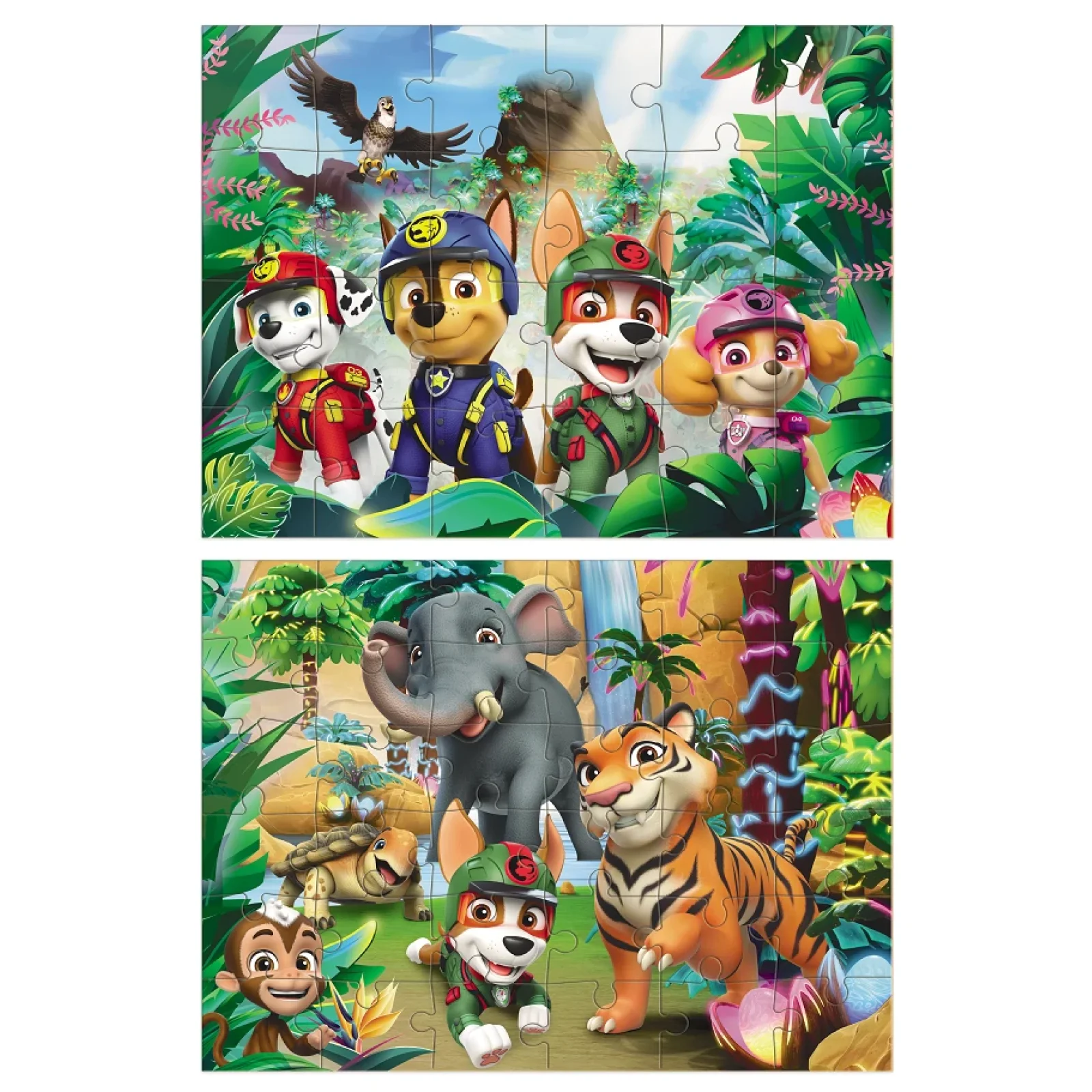 Пазл Dodo Paw Patrol Приключения в Джунглях, 2 в 1 (200572) UA