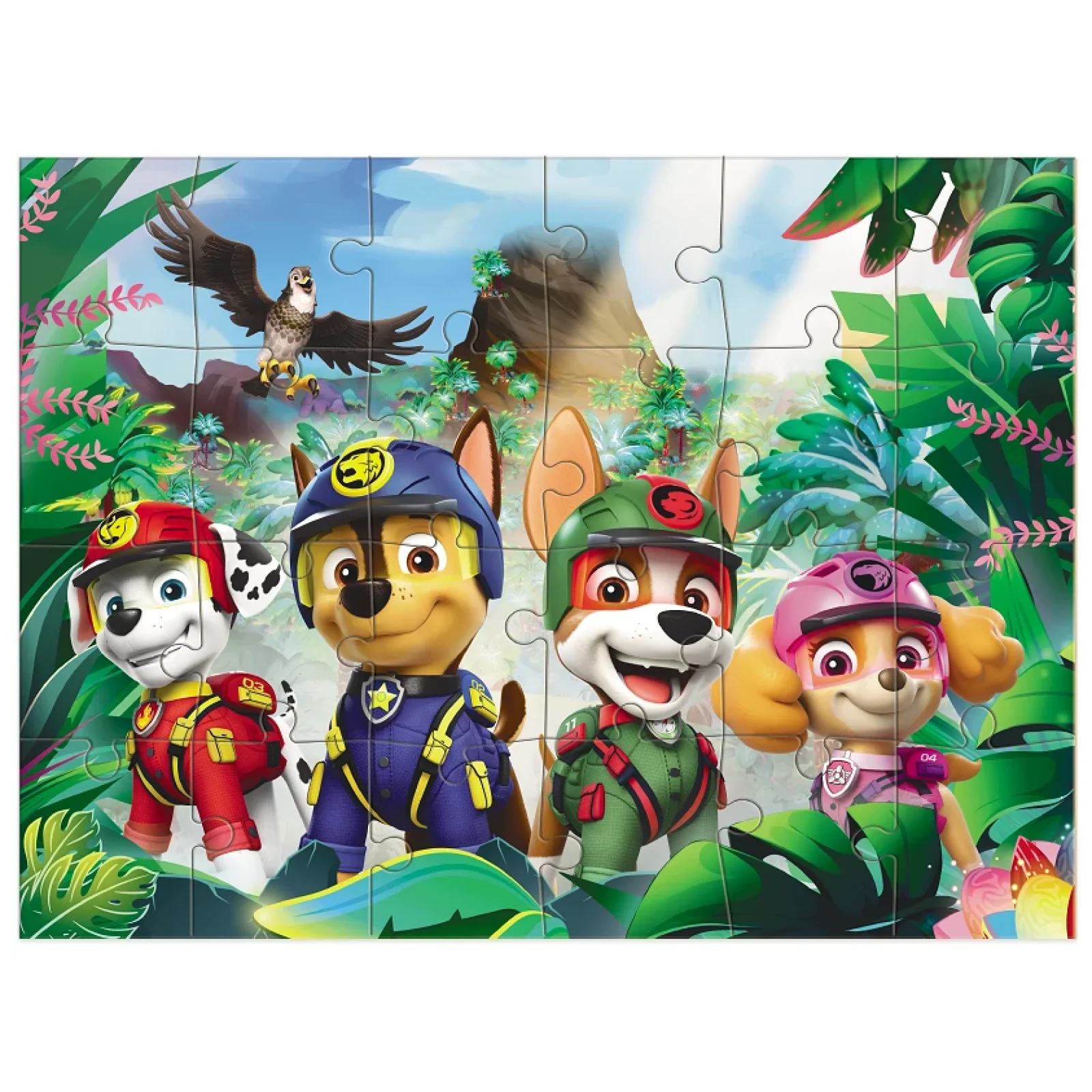 Пазл Dodo Paw Patrol Приключения в Джунглях, 2 в 1 (200572) UA
