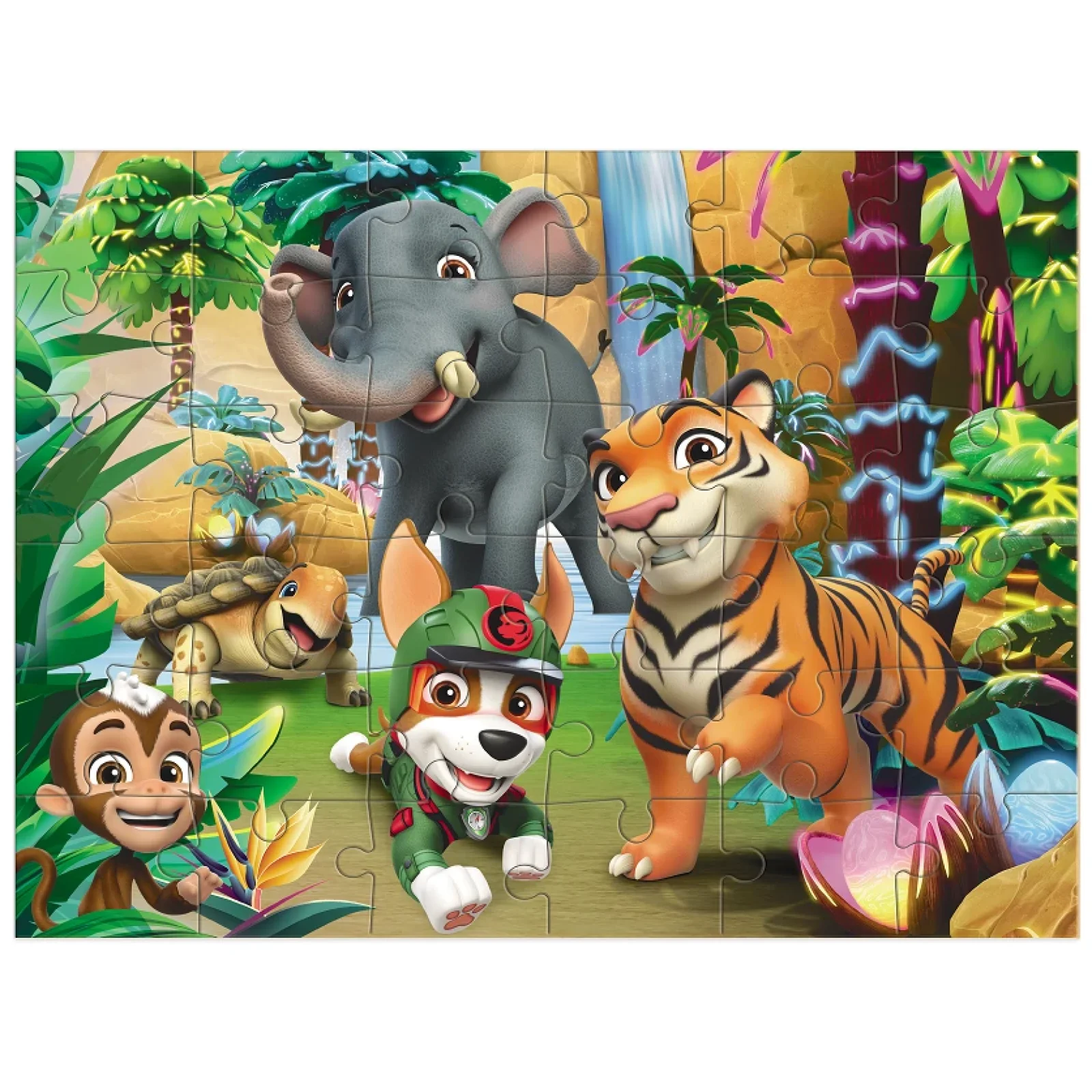 Пазл Dodo Paw Patrol Приключения в Джунглях, 2 в 1 (200572) UA