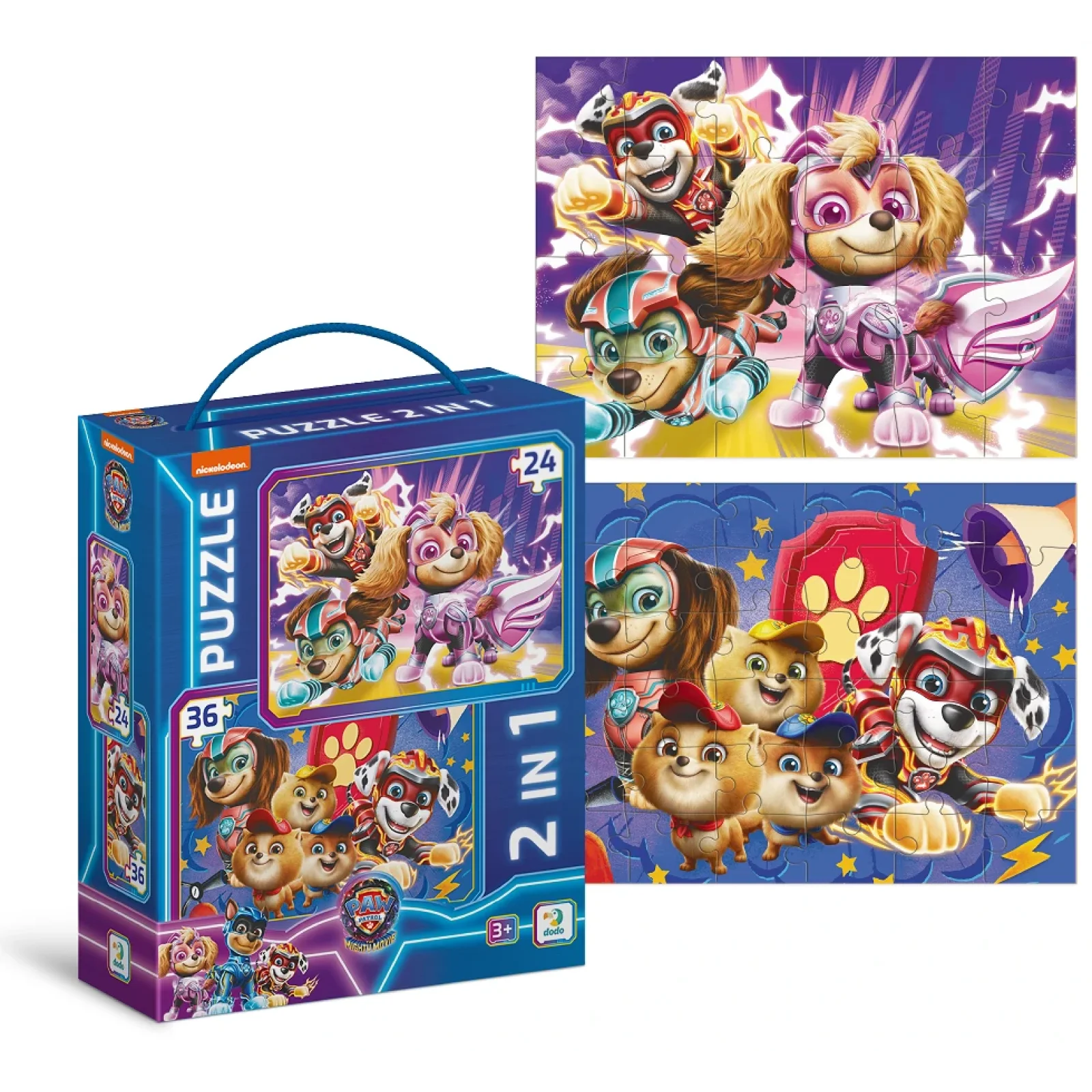 Пазл Dodo Paw Patrol Зберігаємо світ у безпеці!, 2 в 1 (200573) UA