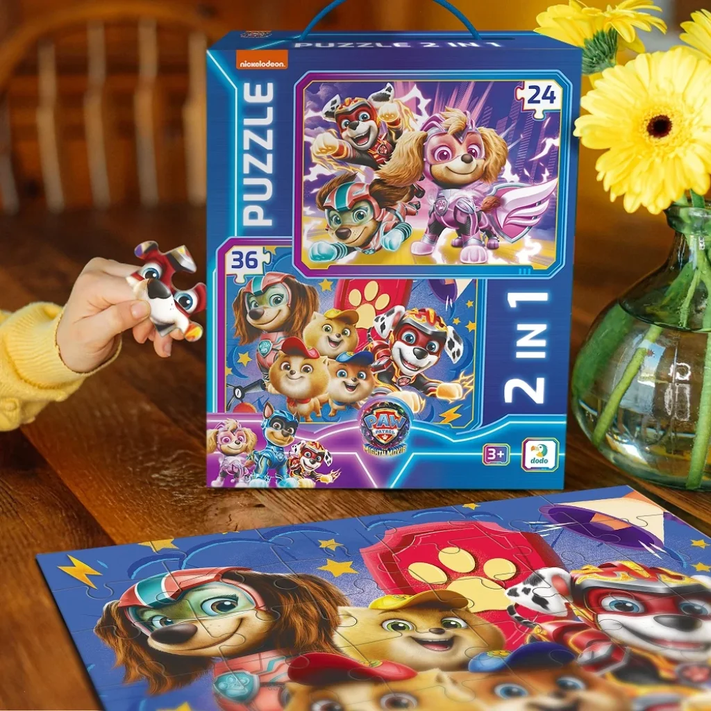 Пазл Dodo Paw Patrol Зберігаємо світ у безпеці!, 2 в 1 (200573) UA