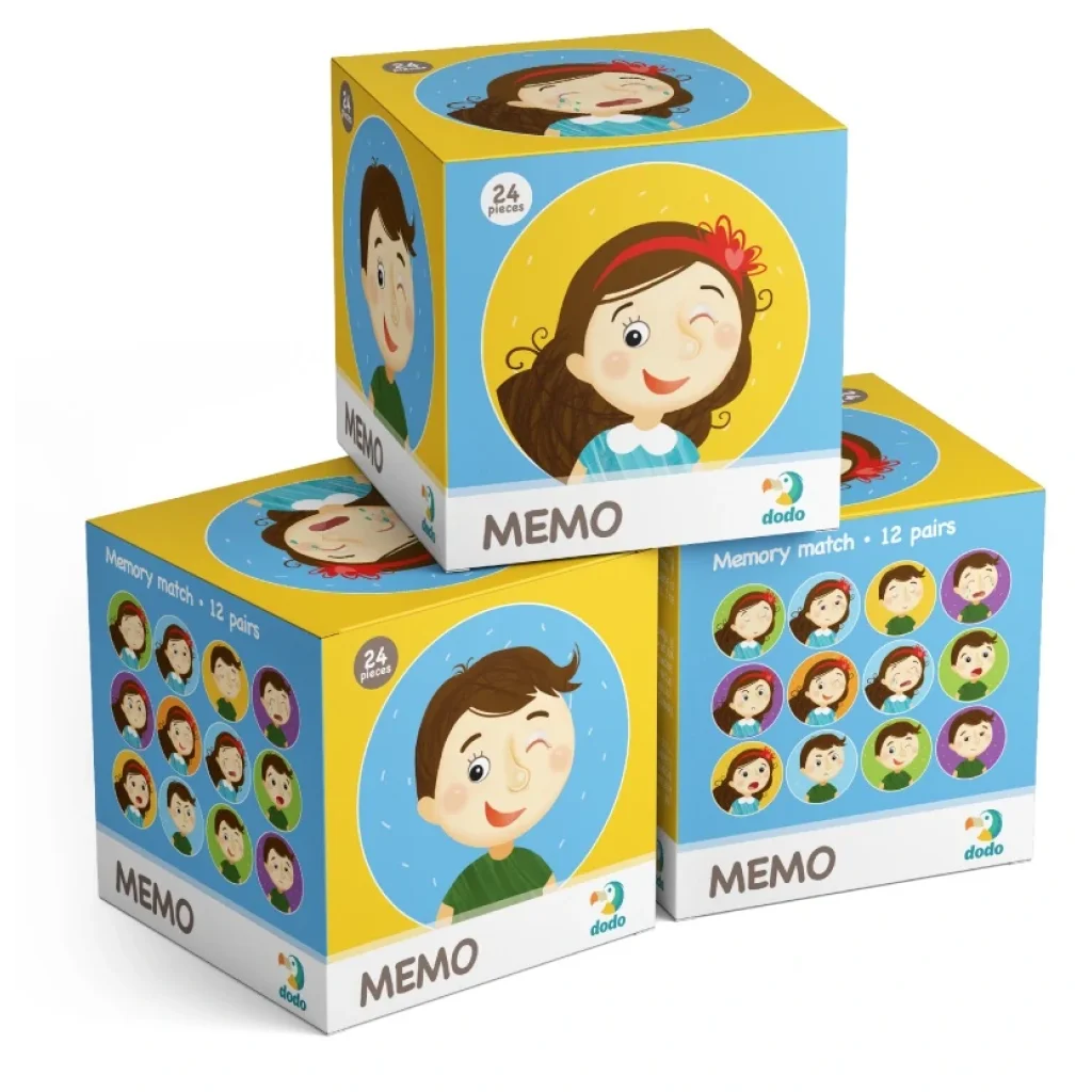 Гра міні мемо Dodo Емоції (300144) UA