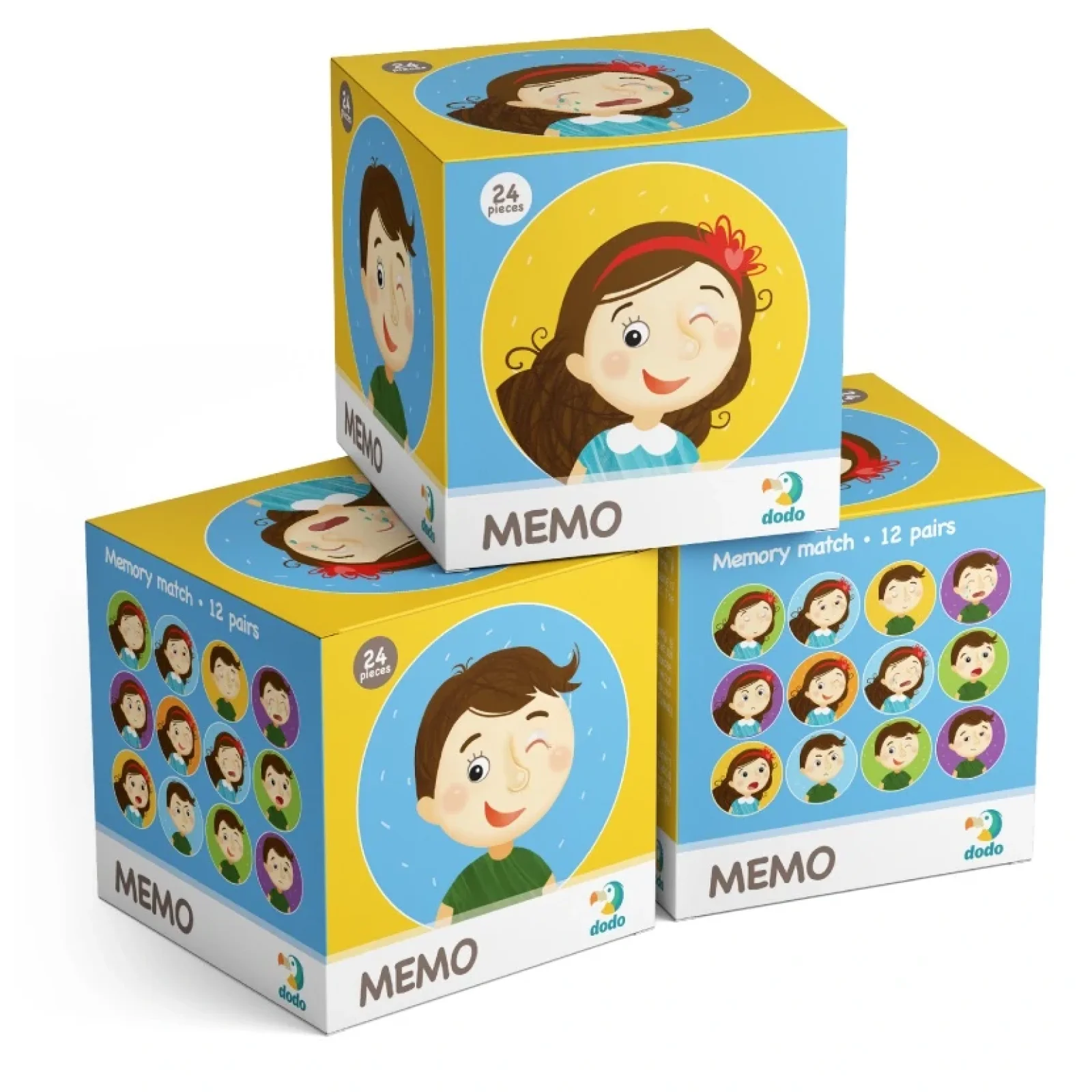 Игра мини мемо Dodo Эмоции (300144) UA