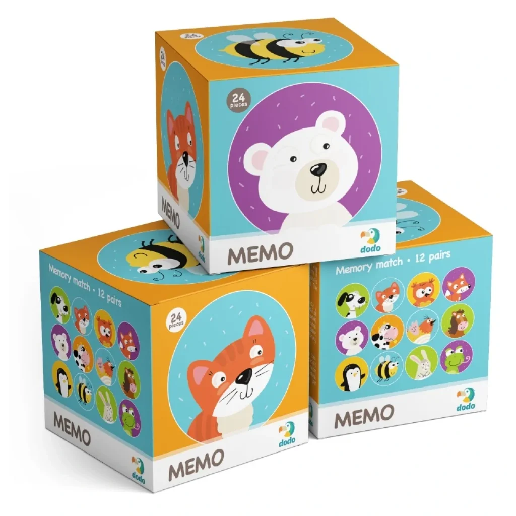 Игра мини мемо Dodo Животные (300145) UA