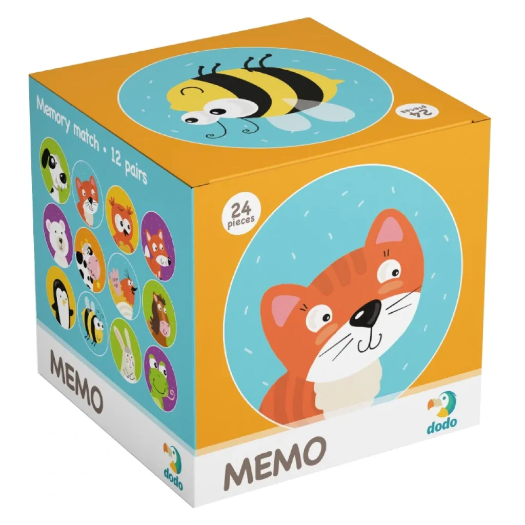 Игра мини мемо Dodo Животные (300145) UA