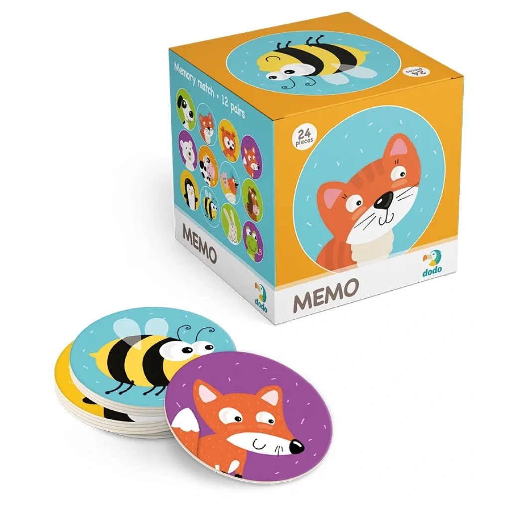 Игра мини мемо Dodo Животные (300145) UA