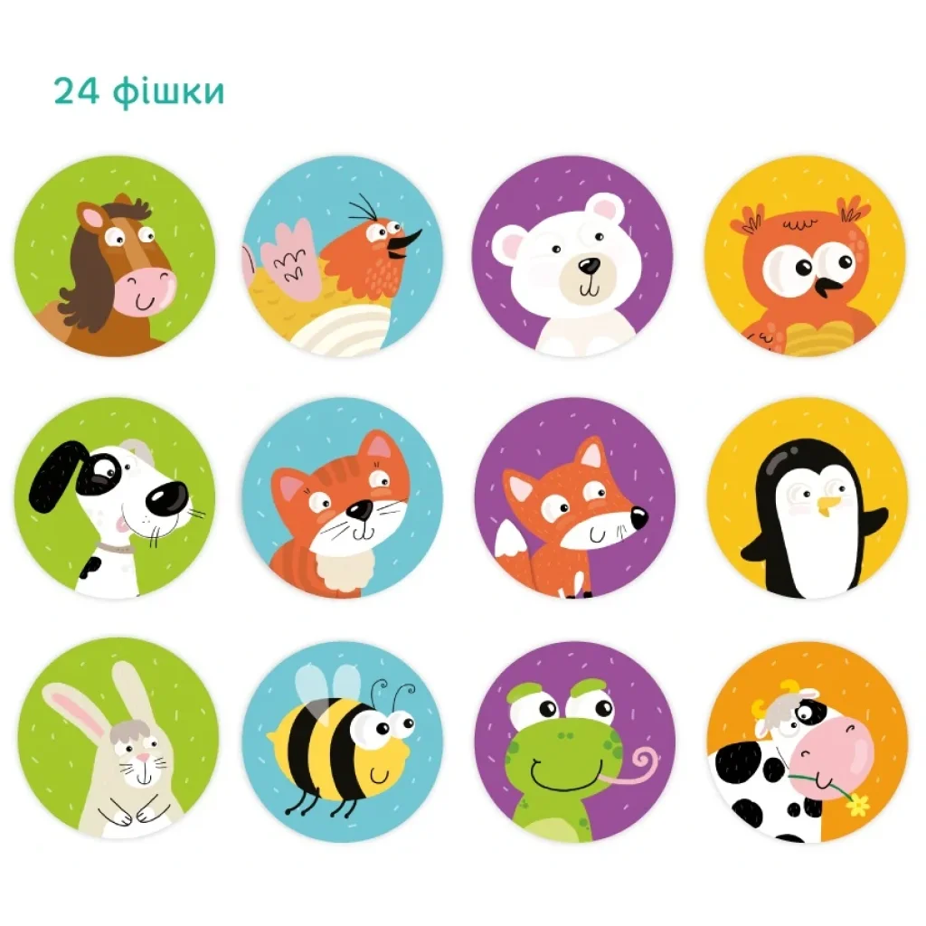 Игра мини мемо Dodo Животные (300145) UA