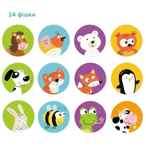 Игра мини мемо Dodo Животные (300145) UA