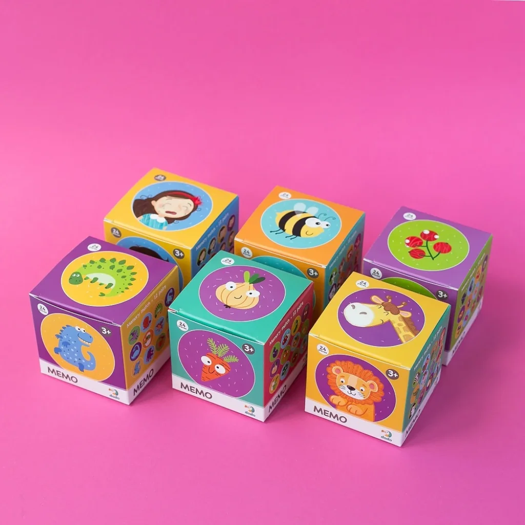 Игра мини мемо Dodo Животные (300145) UA