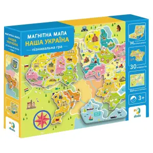 Магнитная игра Dodo Карта Украины (200268) UA