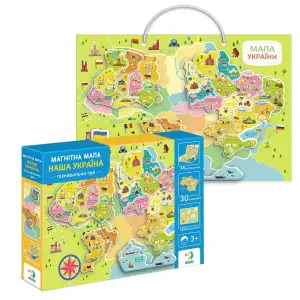 Магнитная игра Dodo Карта Украины (200268) UA