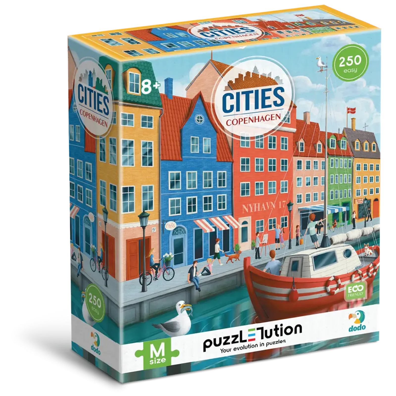 Пазл Dodo Easy-M Города, Копенгаген (300645) UA