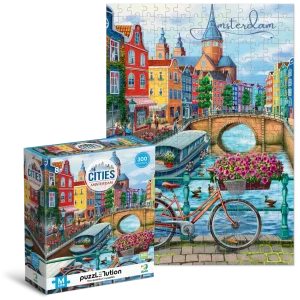 Пазл Dodo Medium-M Города, Амстердам (300646) UA