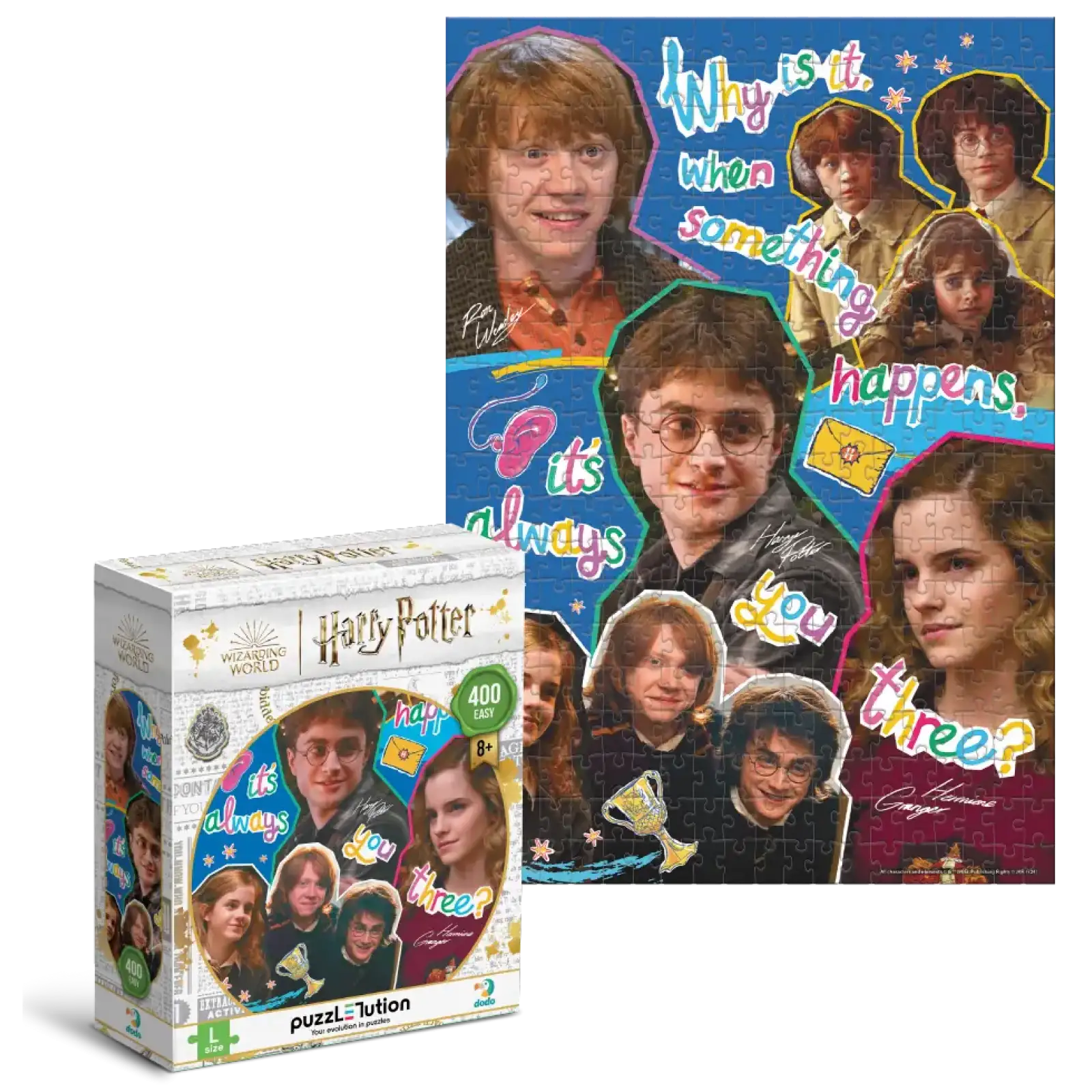 Пазл Dodo Easy-L Harry Potter, Завжди ці троє (200584) UA