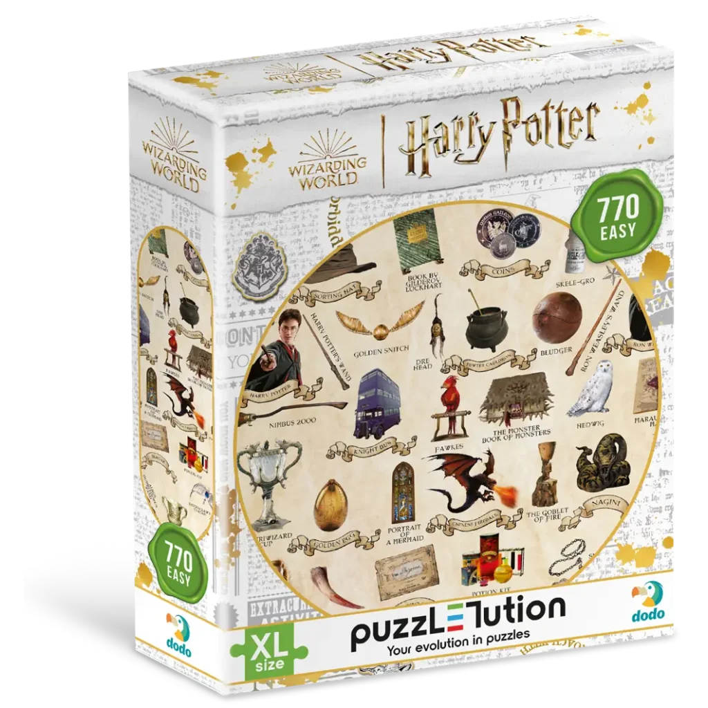 Пазл Dodo Easy-XL Harry Potter, Руководство для волшебников (200569) UA
