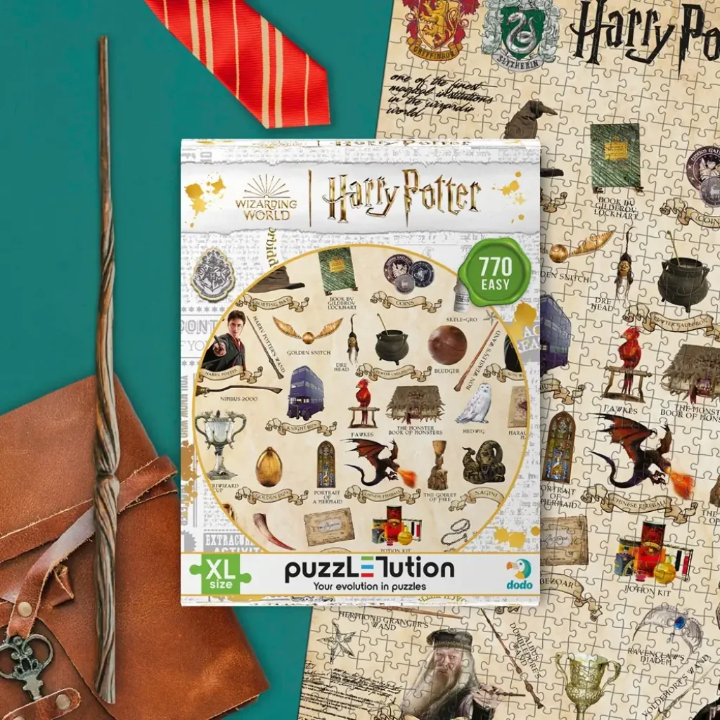Пазл Dodo Easy-XL Harry Potter, Руководство для волшебников (200569) UA