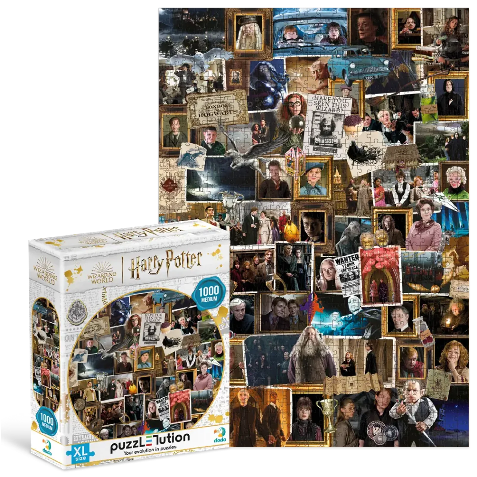 Пазл Dodo Medium-XL Harry Potter, Відомі моменти та постаті (200571) UA