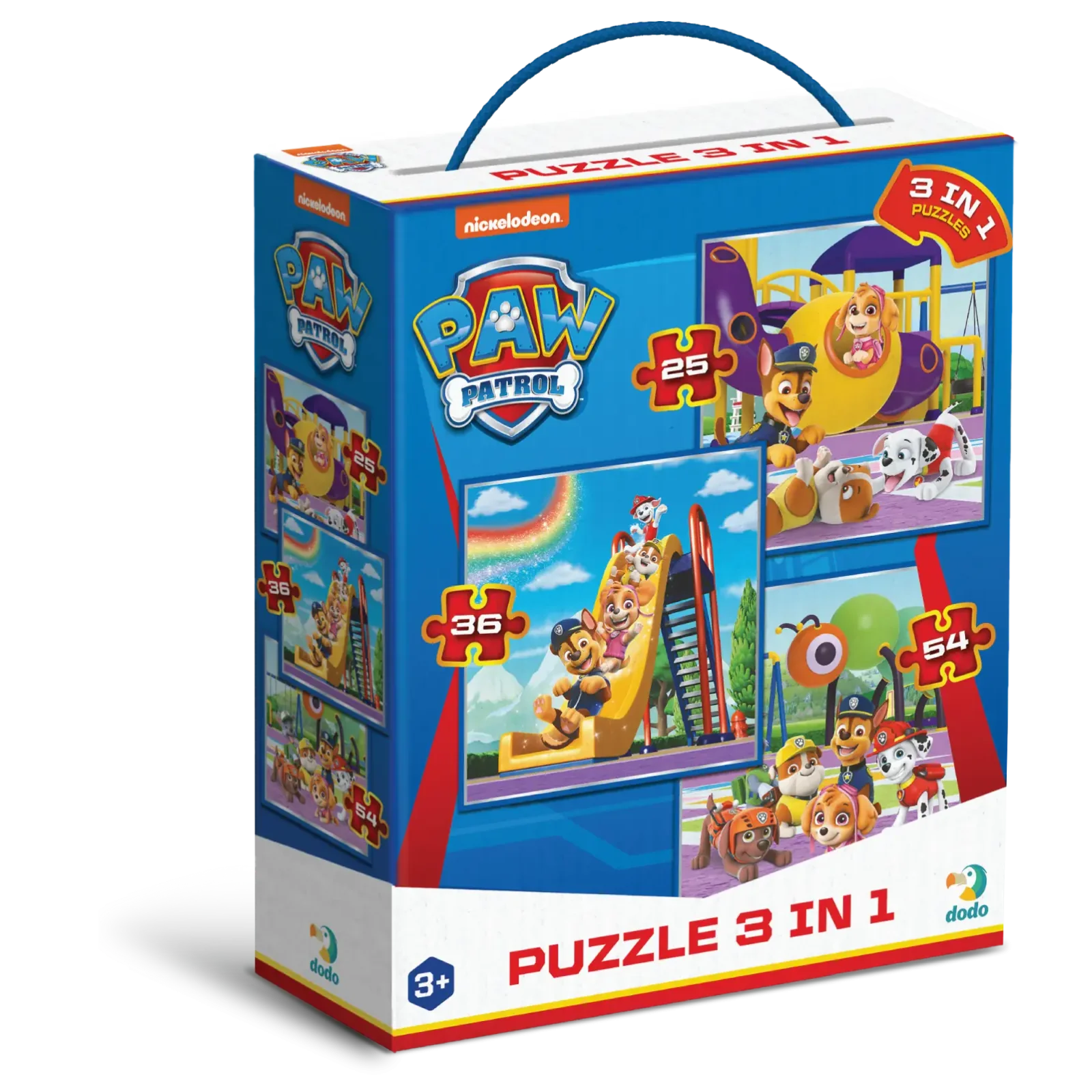 Пазл Dodo 3 в 1 Paw Patrol, Игровая площадка (200578) UA