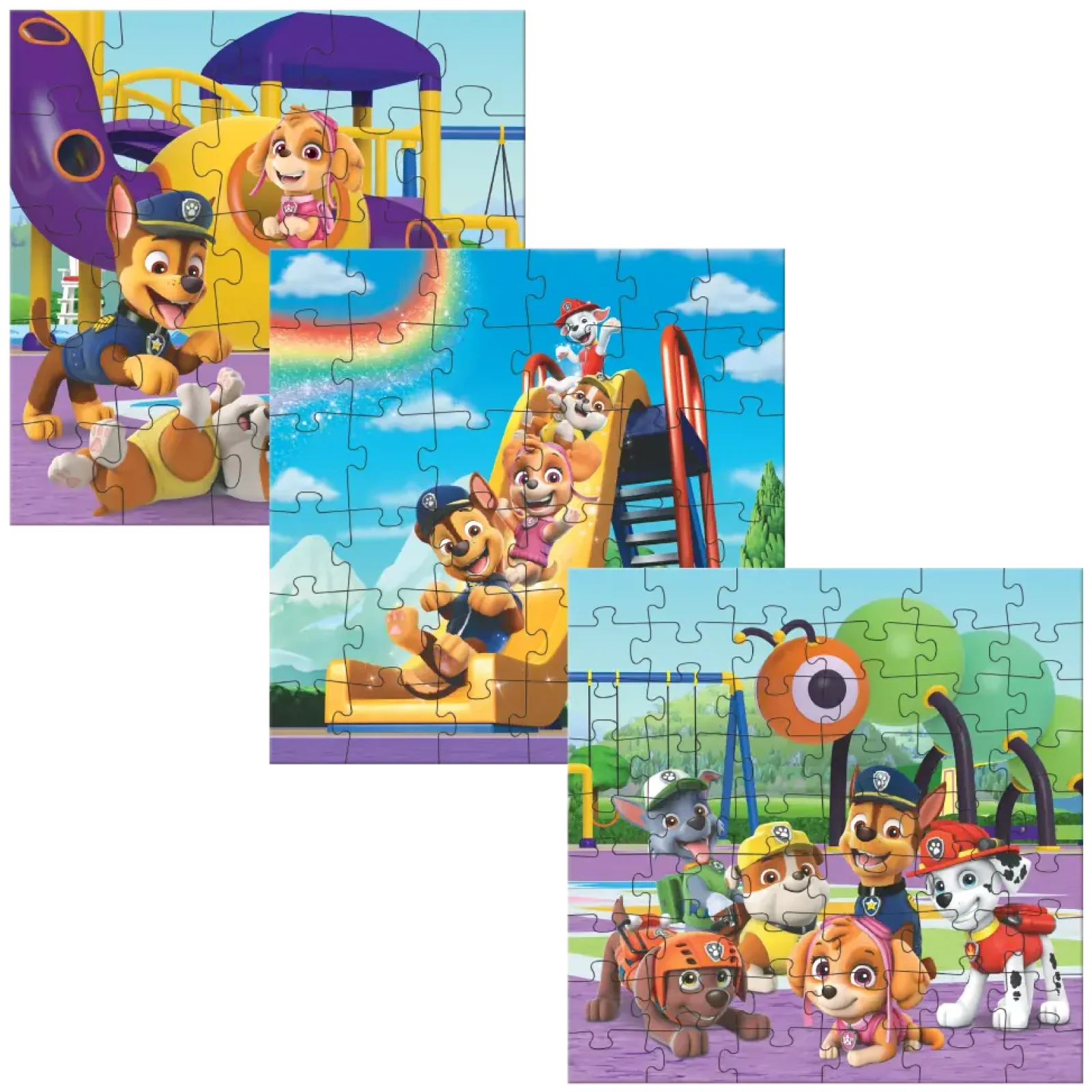 Пазл Dodo 3 в 1 Paw Patrol, Игровая площадка (200578) UA