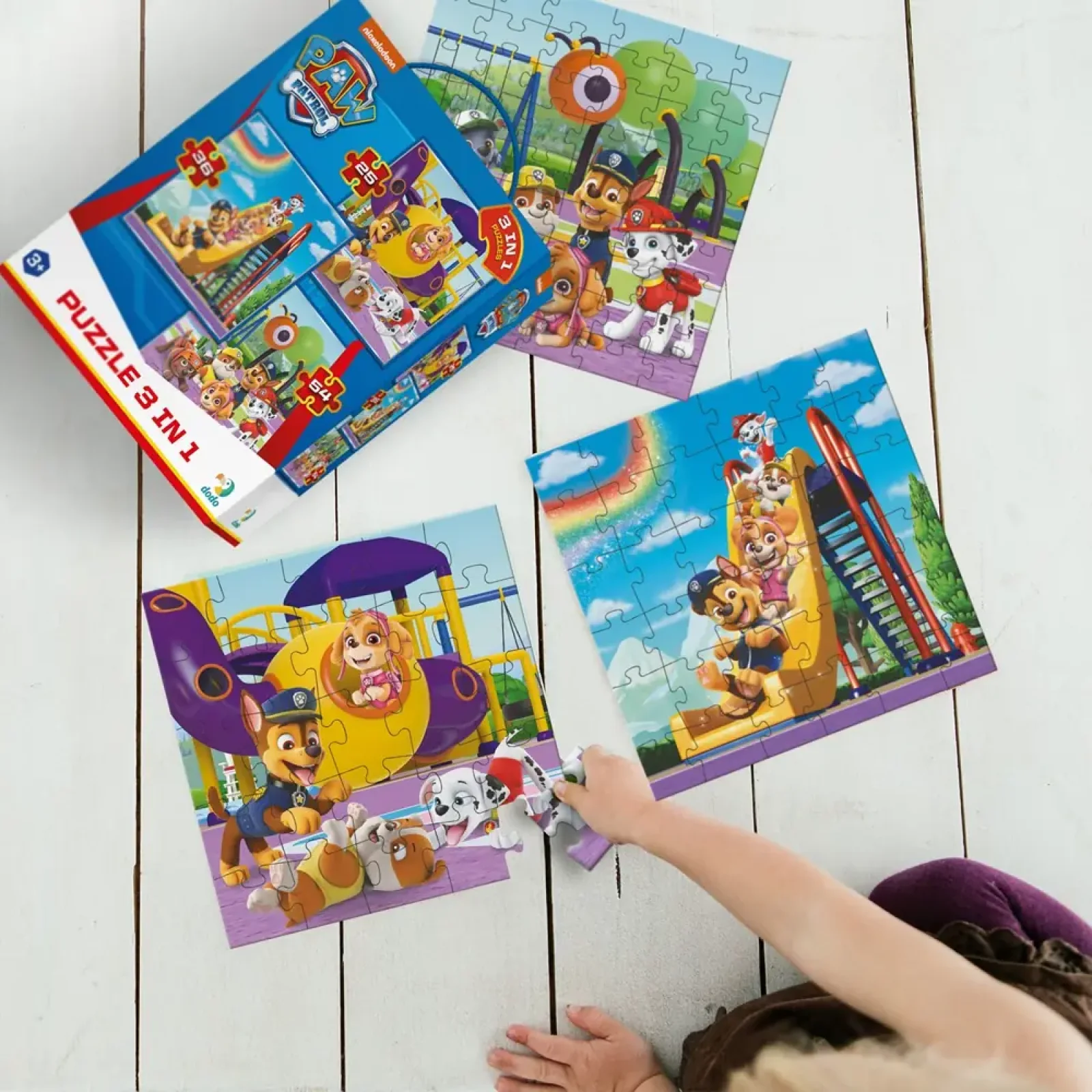 Пазл Dodo 3 в 1 Paw Patrol, Игровая площадка (200578) UA