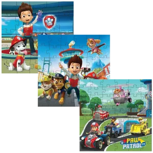 Пазл Dodo 3 в 1 Paw Patrol, Готовые к работе (200579) UA